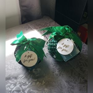 Christmas Ornament  Candle Set